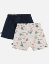 Bild 2 von Baby Jungen Shorts im 2er Pack
                 
                                                        Blau