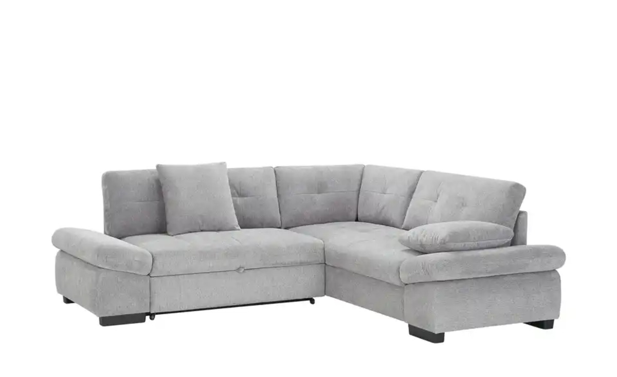 Bild 3 von bobb Ecksofa ¦ grau ¦ Maße (cm): B: 255 H: 91 T: 225 Polstermöbel > Sofas > Ecksofas - Möbel Kraft