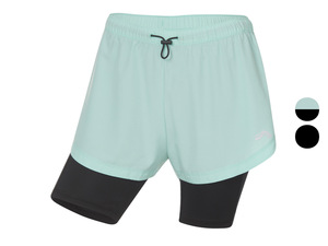 CRIVIT Damen Funktionsshorts mit Handytasche