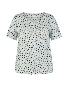 Steilmann Edition - Kurzarm Bluse mit Alloverprint