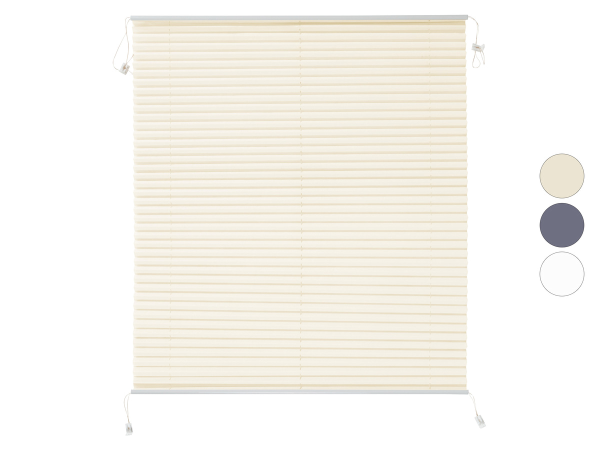 Bild 1 von LIVARNO home Plissee-Rollo für Fenster, 90 x 130 cm