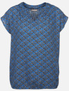 Bild 1 von Damen Schlupfbluse mit Alloverprint
                 
                                                        Blau