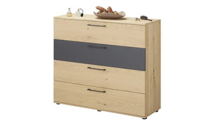 Wohnwert Schubladenkommode  Korsika ¦ holzfarben ¦ Maße (cm): B: 120 H: 103,6 T: 46 Kommoden & Sideboards > Kommoden - Möbel Kraft