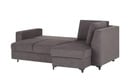 Bild 2 von smart Schlafsofa  Valencia ¦ grau ¦ Maße (cm): B: 234 H: 95 T: 160 Polstermöbel > Sofas > Ecksofas - Möbel Kraft