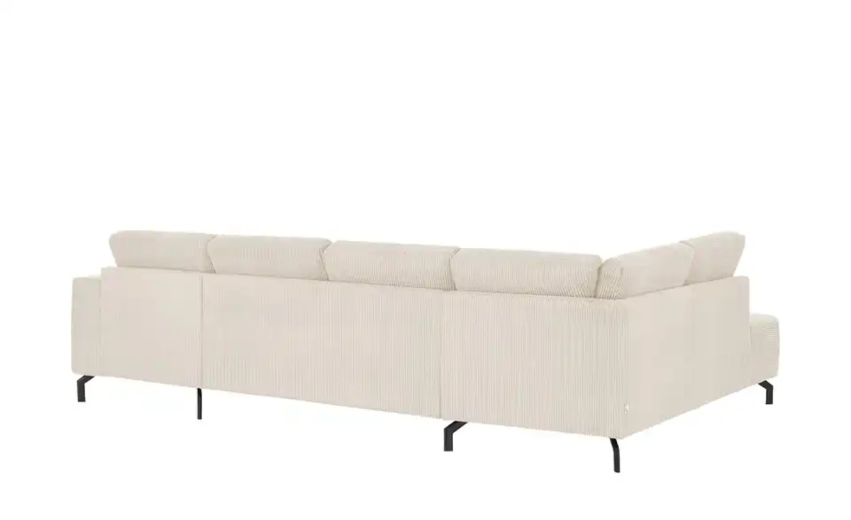 Bild 2 von Twist Wohnlandschaft  aus Cord Brazil ¦ weiß ¦ Maße (cm): B: 303 H: 78 T: 200 Polstermöbel > Sofas > Wohnlandschaften - Möbel Kraft