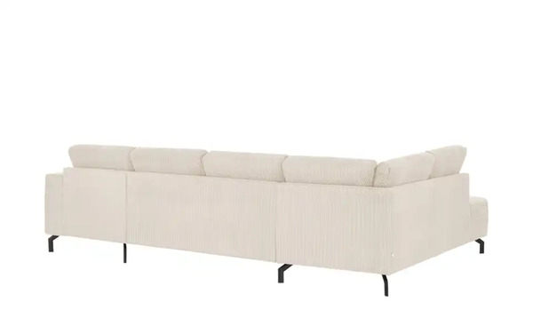 Bild 2 von Twist Wohnlandschaft  aus Cord Brazil ¦ weiß ¦ Maße (cm): B: 303 H: 78 T: 200 Polstermöbel > Sofas > Wohnlandschaften - Möbel Kraft