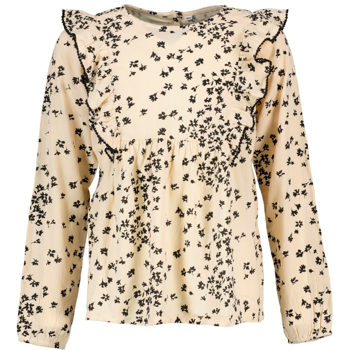 Bild 1 von Mädchen-Bluse, Beige/Schwarz, 158/164