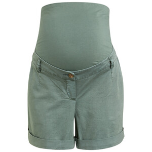 Damen Umstands-Shorts aus Baumwoll-Twill OLIV