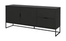 Bild 1 von Sideboard - schwarz - 176 cm - 76 cm - 43 cm - Kommoden & Sideboards