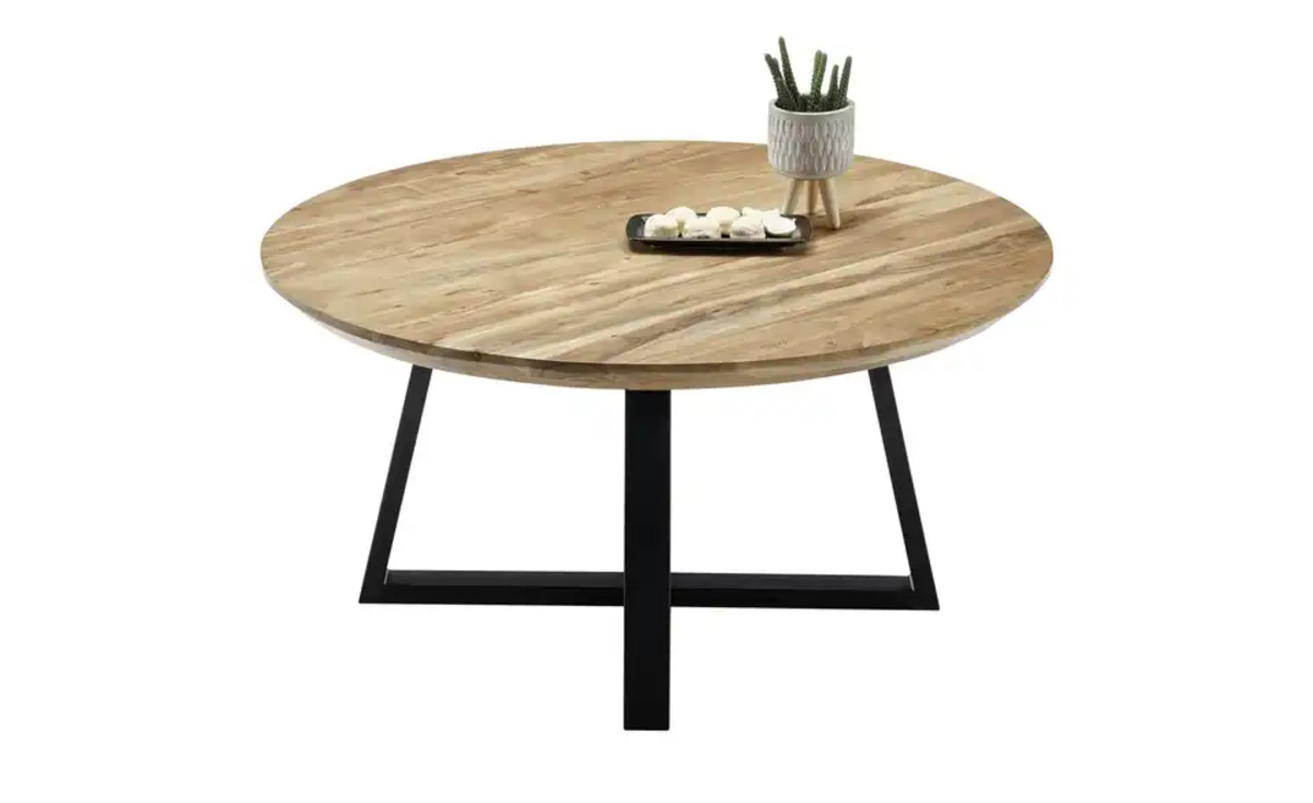 Bild 2 von Couchtisch ¦ holzfarben ¦ Maße (cm): H: 45  Ø: [90.0] Tische > Couchtische - Möbel Kraft