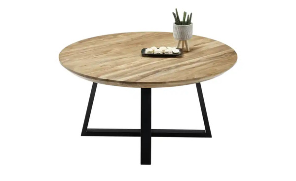 Bild 2 von Couchtisch ¦ holzfarben ¦ Maße (cm): H: 45  Ø: [90.0] Tische > Couchtische - Möbel Kraft