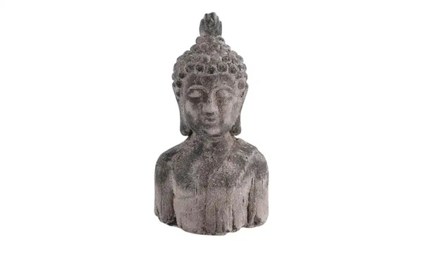 Bild 1 von Deko Figur Buddha ¦ grau ¦ Zement ¦ Maße (cm): B: 14 H: 26,5 T: 9,5 Dekoration > Dekoartikel - Möbel Kraft