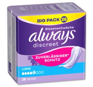 ALWAYS Discreet Big Pack*
