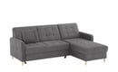 Bild 2 von Ecksofa mit Schlaffunktion Venus ¦ grau ¦ Maße (cm): B: 222 H: 87 T: 162 Polstermöbel > Sofas > Ecksofas - Möbel Kraft