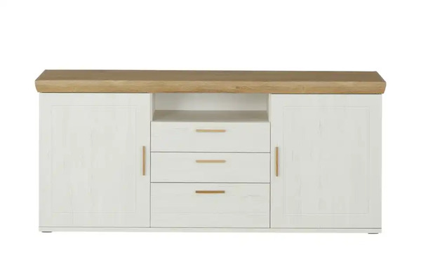 Bild 2 von Primo Sideboard  Jorvic ¦ weiß ¦ Maße (cm): B: 194 H: 83 T: 45 Kommoden & Sideboards > Sideboards - Möbel Kraft