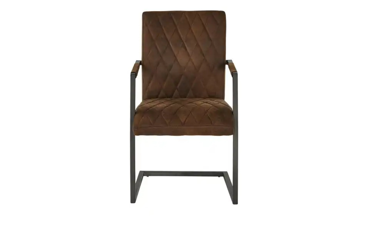 Bild 2 von Schwingstuhl ¦ braun ¦ Maße (cm): B: 53 H: 91 T: 62 Stühle > Schwingstühle - Möbel Kraft