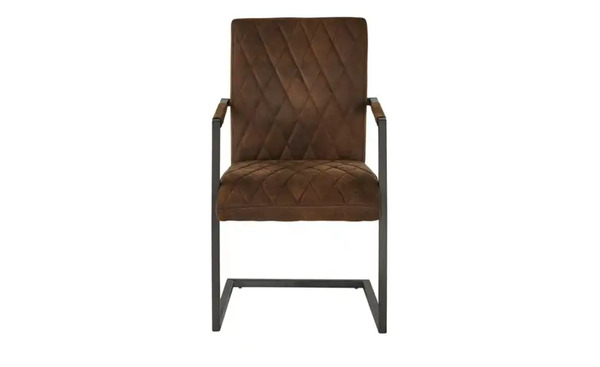 Bild 2 von Schwingstuhl ¦ braun ¦ Maße (cm): B: 53 H: 91 T: 62 Stühle > Schwingstühle - Möbel Kraft