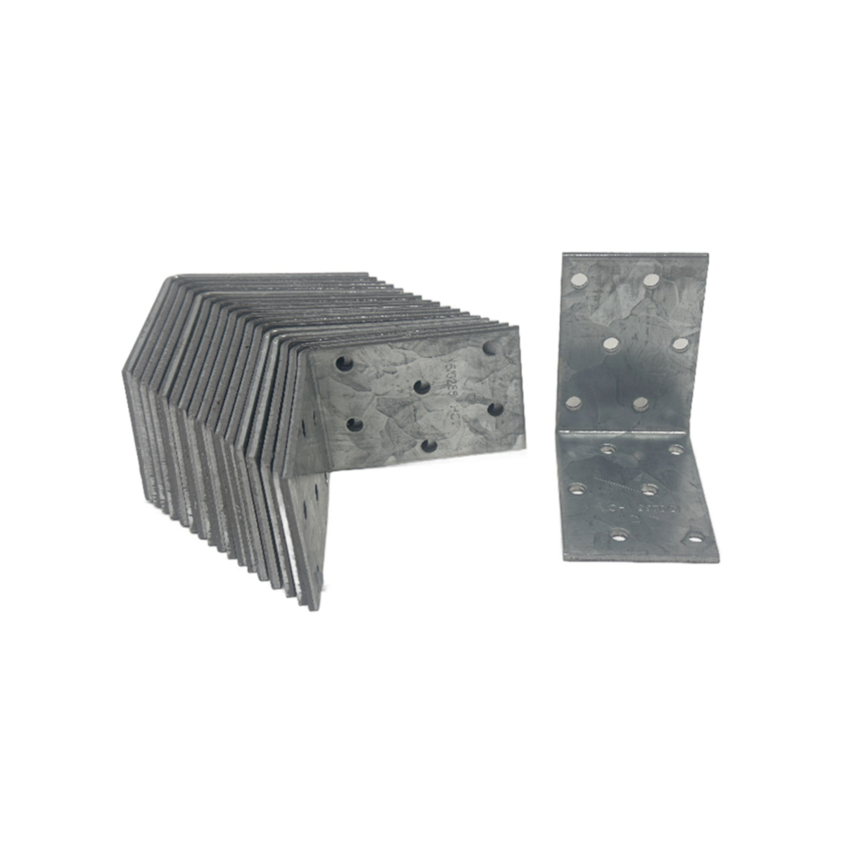 Bild 1 von Lochplattenwinkel 18tlg. ca. 60 x 60 x 40 mm