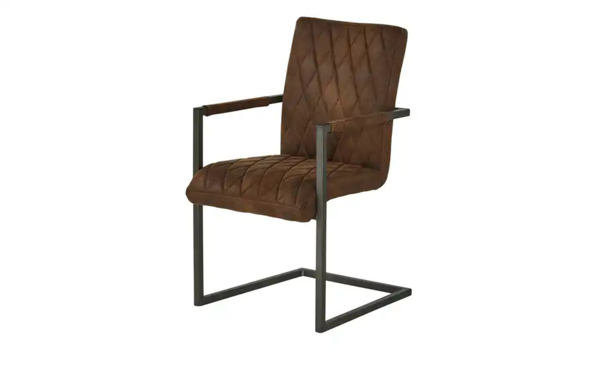 Bild 1 von Schwingstuhl ¦ braun ¦ Maße (cm): B: 53 H: 91 T: 62 Stühle > Schwingstühle - Möbel Kraft