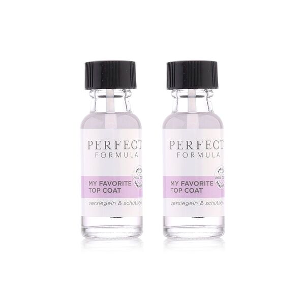 Bild 1 von PERFECT FORMULA Topcoat Überlack versiegelt & schützt, 2x 18ml