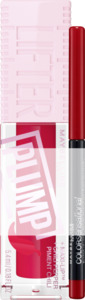 Maybelline New York Lifter Plump 004 Red Flag & Lipliner 80 Red Escape Set