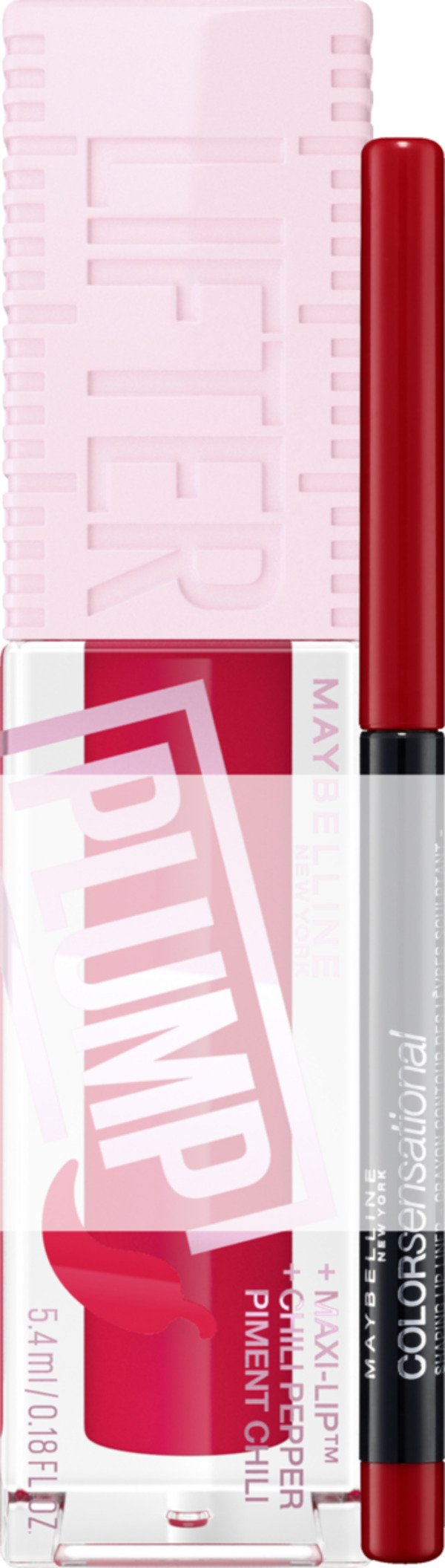 Bild 1 von Maybelline New York Lifter Plump 004 Red Flag & Lipliner 80 Red Escape Set