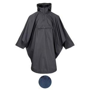 CRANE Damen und Herren Packbarer Regenponcho