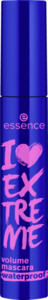 essence I LOVE EXTREME volume mascara waterproof, 12 ml