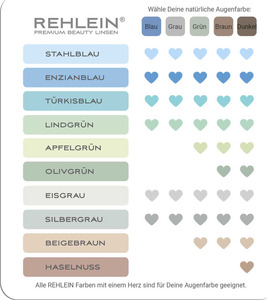 REHLEIN Beauty Linsen EISGRAU