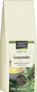 KING'S CROWN Grüntee Gunpowder, 250 g