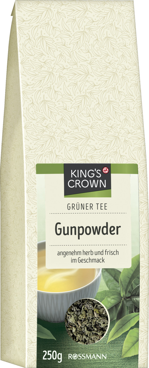 Bild 1 von KING'S CROWN Grüntee Gunpowder, 250 g