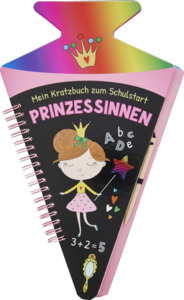 IDEENWELT Schultüten Kratzbücher Prinzessin