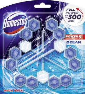 Domestos Power 5 WC-Stein Ocean Megapack, 165 g