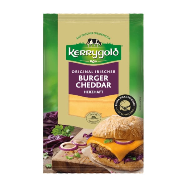 Bild 1 von KERRYGOLD Irischer Burger-Cheddar 150g