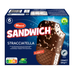 MUCCI Stracciatella-Sandwich 85ml