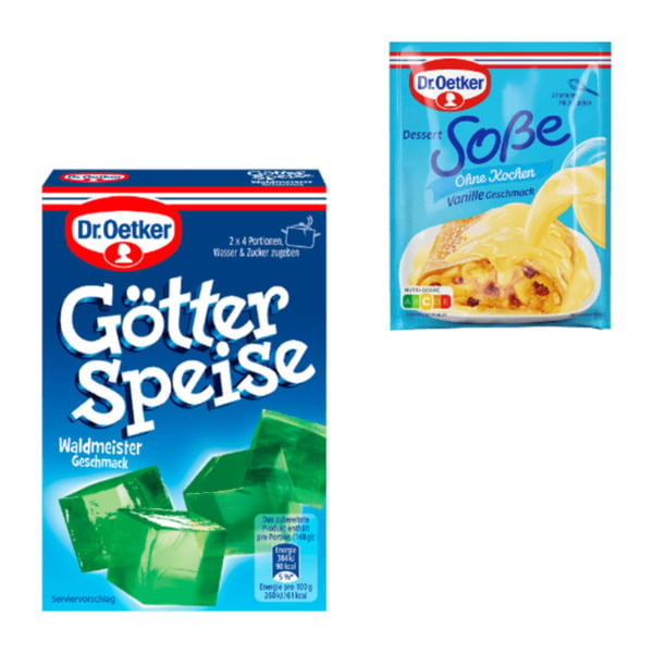 Bild 1 von DR. OETKER Götterspeise / Dessertsoße