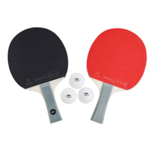 Tischtennis-Set, grau