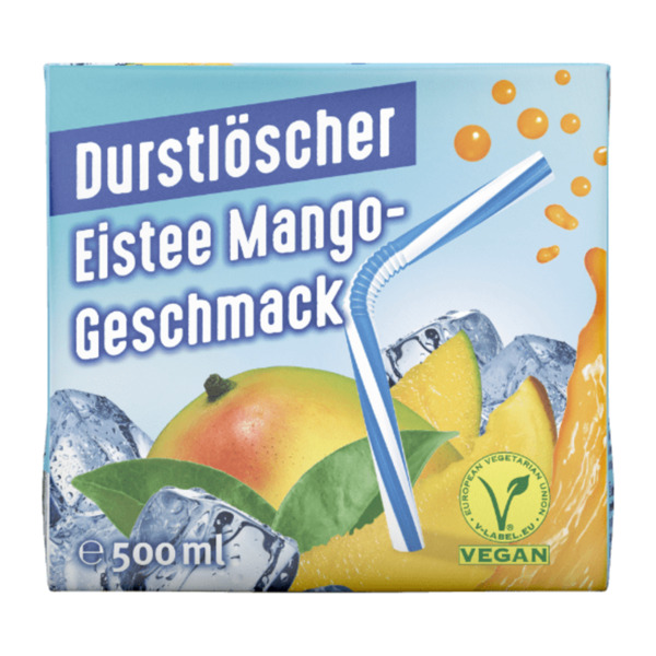 Bild 1 von DURSTLÖSCHER Eistee Mango-Geschmack 0,5L