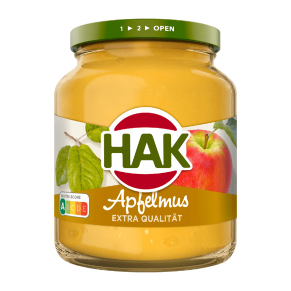 Bild 1 von HAK Apfelmus 355g