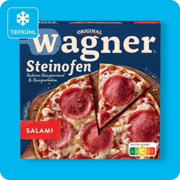 Bild 1 von WAGNER Steinofen-Pizza, Salami