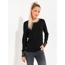 Bild 1 von STEFFEN SCHRAUT Pullover, 1/1-Arm Feinstrick Kontrast-Details figurumspielend