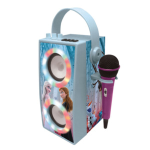 Karaoke-Bluetooth Lautsprecher Frozen mit Mikrofon