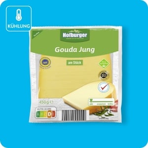 HOFBURGER Gouda, jung

, Ohne Gentechnik