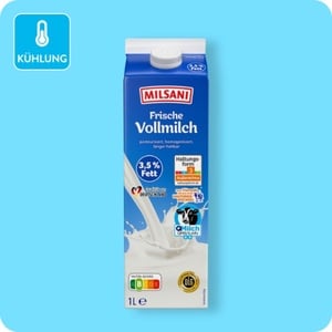 MILSANI Vollmilch, 3,5%