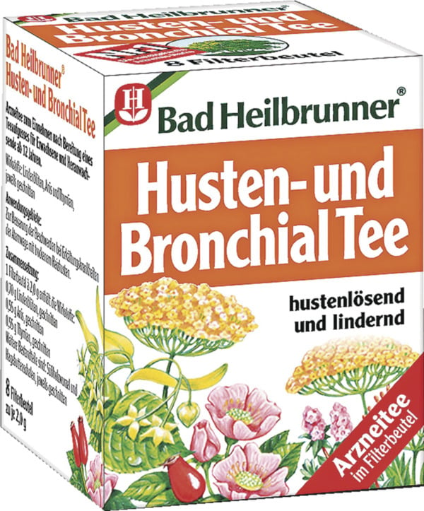 Bild 1 von Bad Heilbrunner Husten- und Bronchial Tee, 16 g