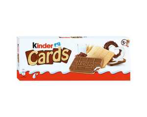 Ferrero Kinder Cards Kekswaffeln 5x 2 Cards 128 g