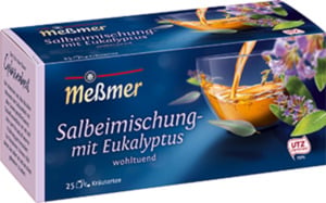 Meßmer Kräutertee Salbeimischung mit Eukalyptus, 43,7 g