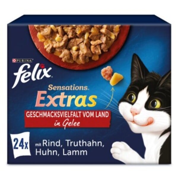 Bild 1 von Felix Sensations Extras Gelees 24x85g