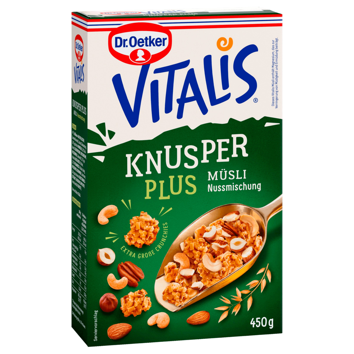 Bild 1 von Dr. Oetker Vitalis Knusper Müsli Plus Nussmischung 450g