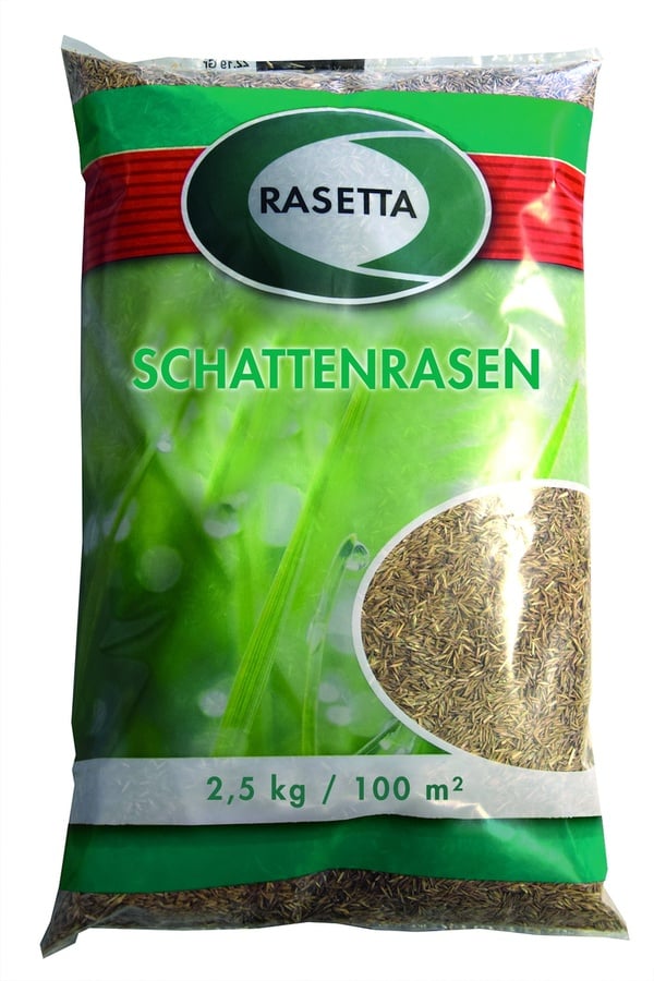 Bild 1 von Rasetta Rasensaatgut Schattenrasen 2,5 kg, für ca. 100 m²